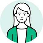 30代女性のイメージイラスト